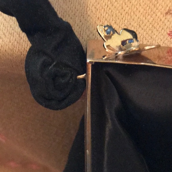 Vintage black evening bag - Picture 8 of 12